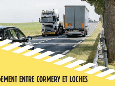 Pourquoi nous refusons de nouvelles sections 2×2 voies sur la route de Loches